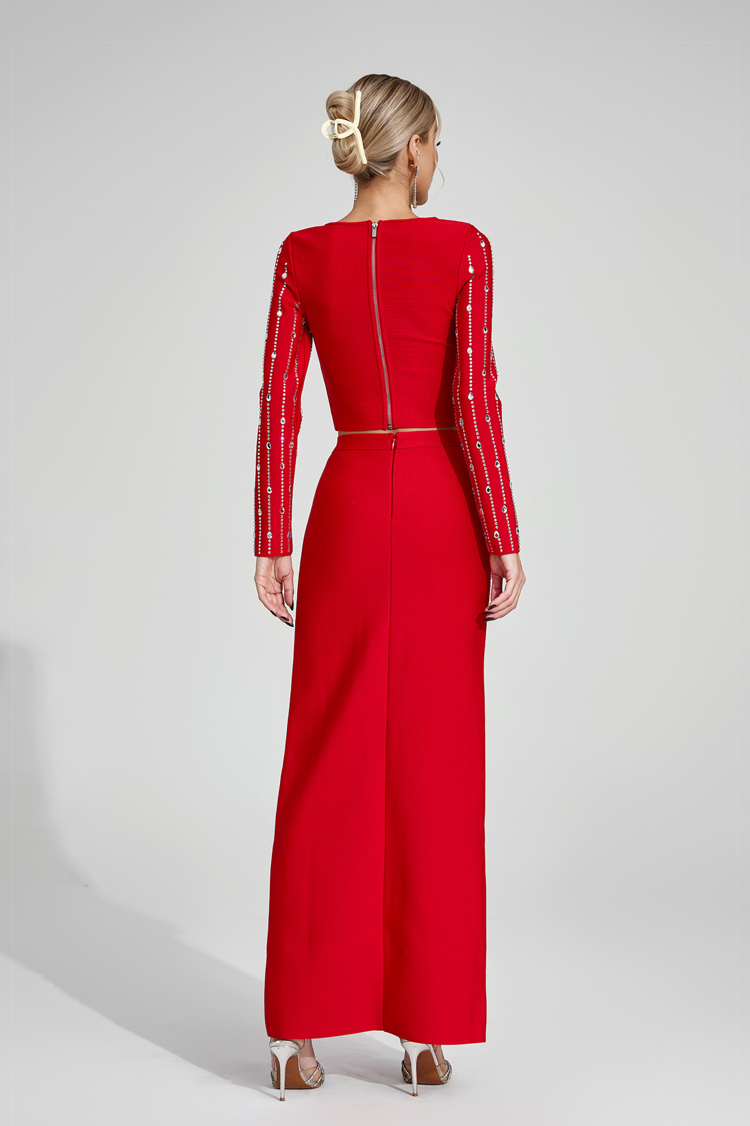 Amaryllis Red Diamond Two Piece Set