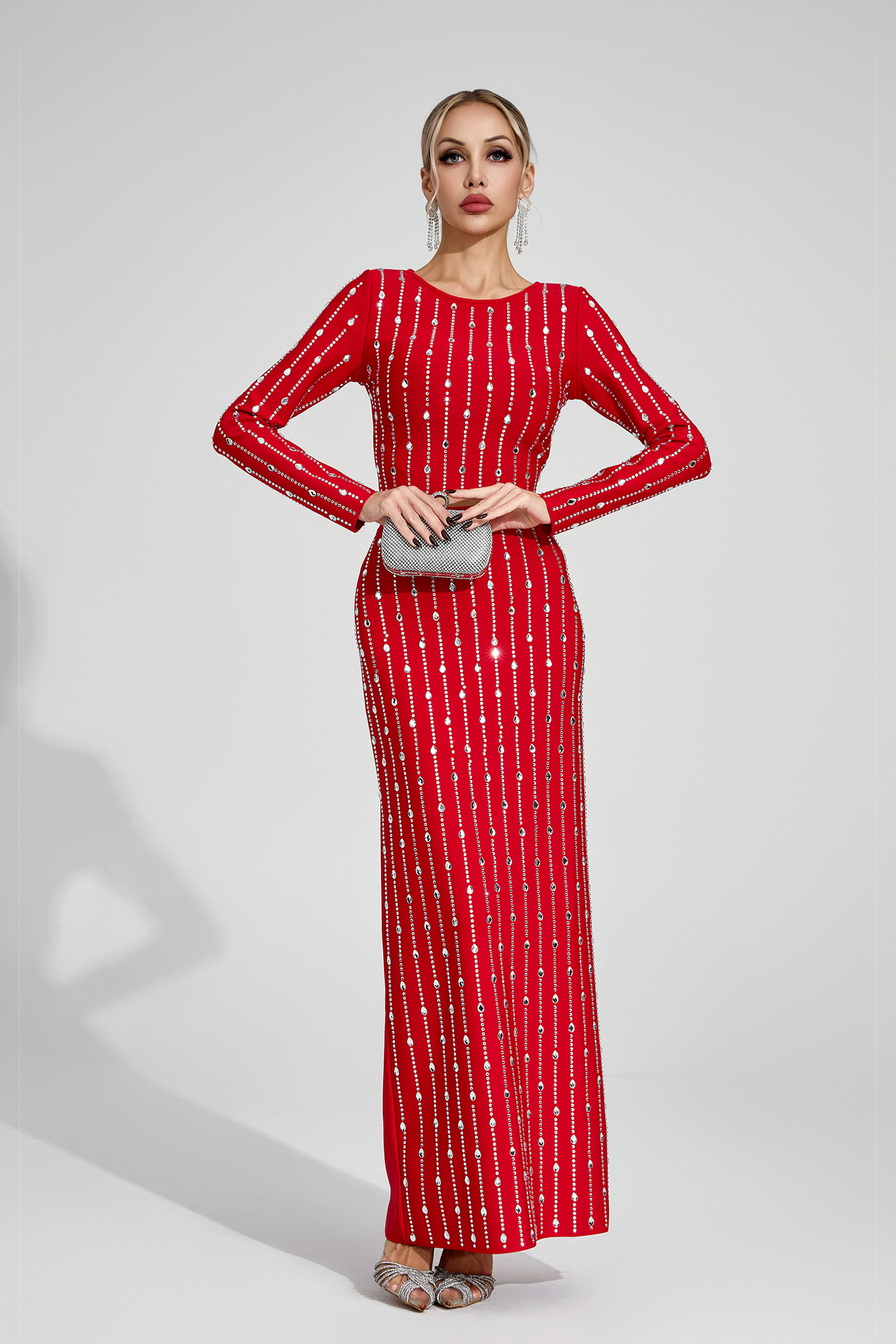 Amaryllis Red Diamond Two Piece Set