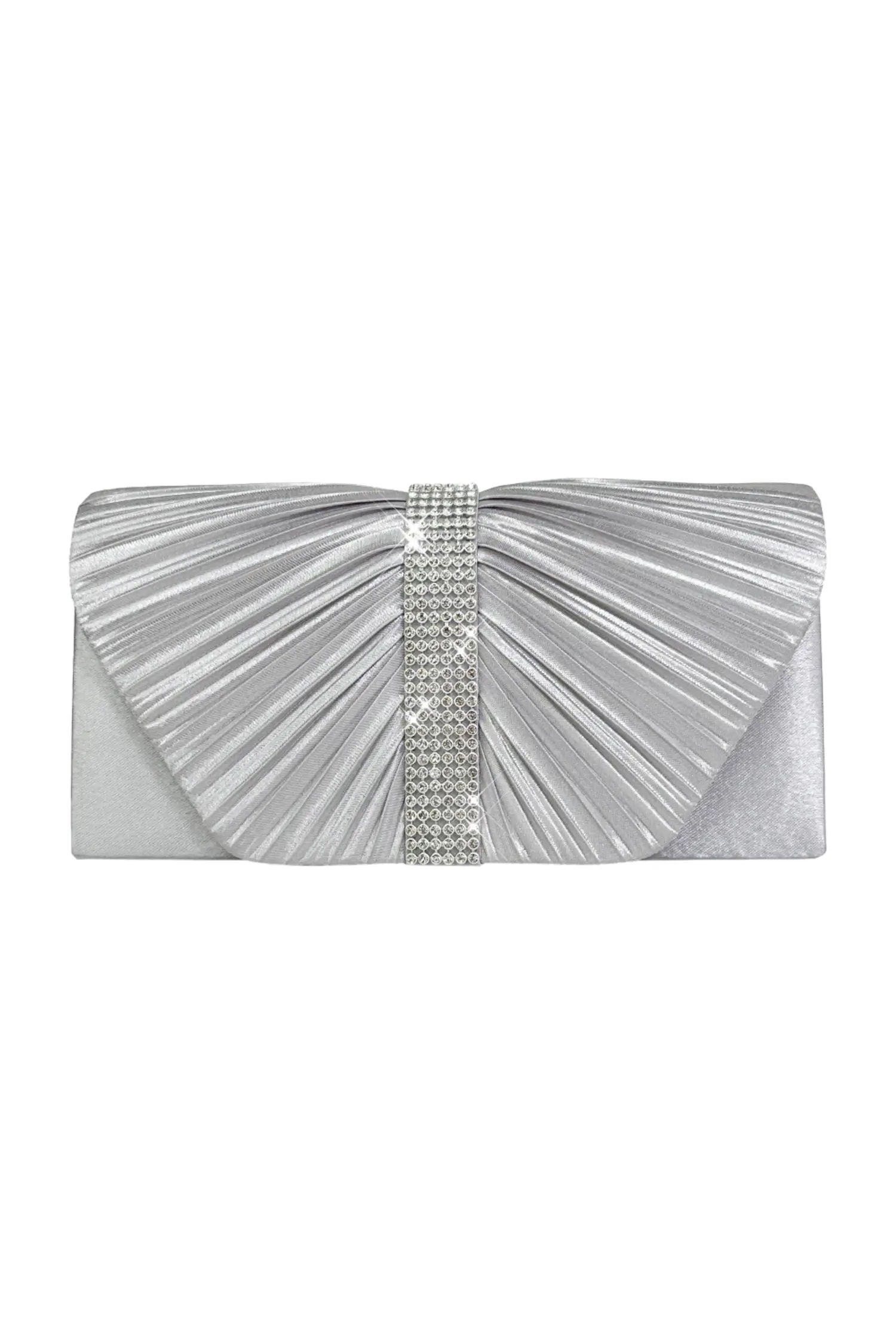 Edmund Silver Flap Bag-CATCHALL